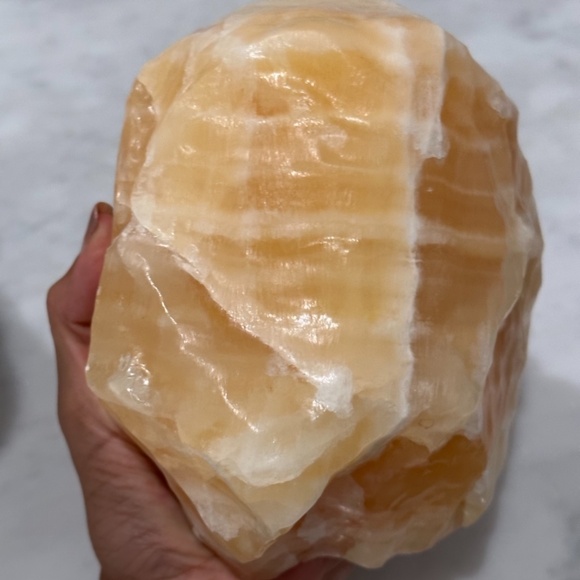 Huge Orange Calcite - Picture 2 of 2